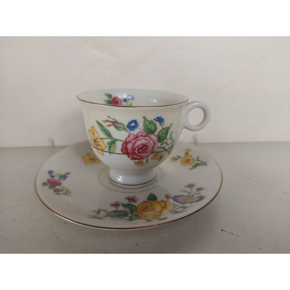 Theodore Haviland New York Glendale Demitasse Cup & Saucer